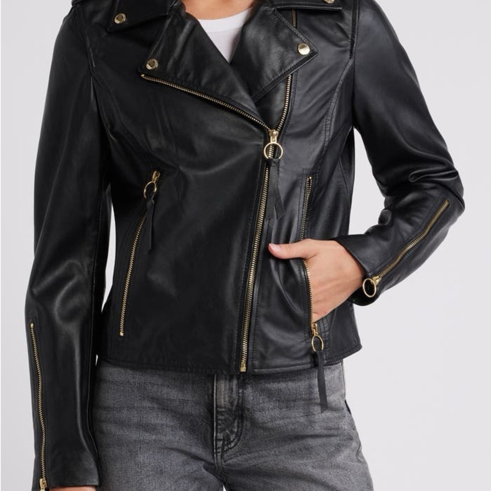 Sam Edelman Genuine Leather Jacket